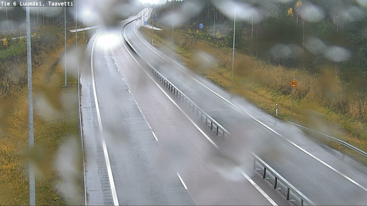 Weather Camera Image Road 6 Luumäki, Taavetti, Luumäki, Etelä-Karjala