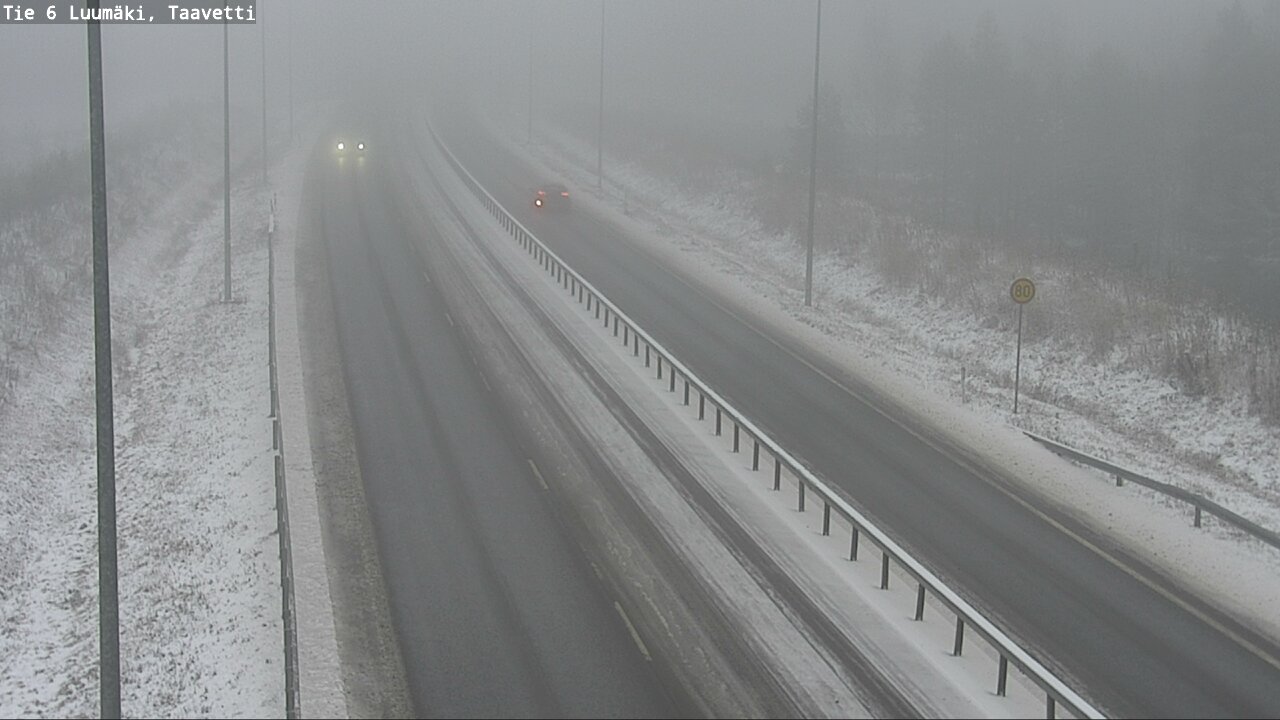 Weather Camera Image Väg 6 Luumäki, Taavetti, Luumäki, Etelä-Karjala