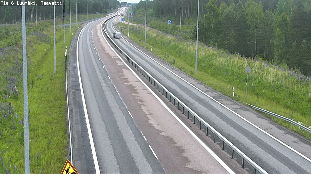 Kelikamerat Kuva Tie 6 Luumäki, Taavetti, Luumäki, Etelä-Karjala