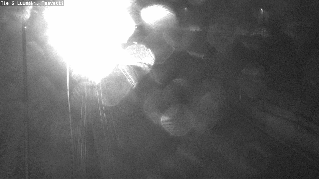 Weather Camera Image Väg 6 Luumäki, Taavetti, Luumäki, Etelä-Karjala