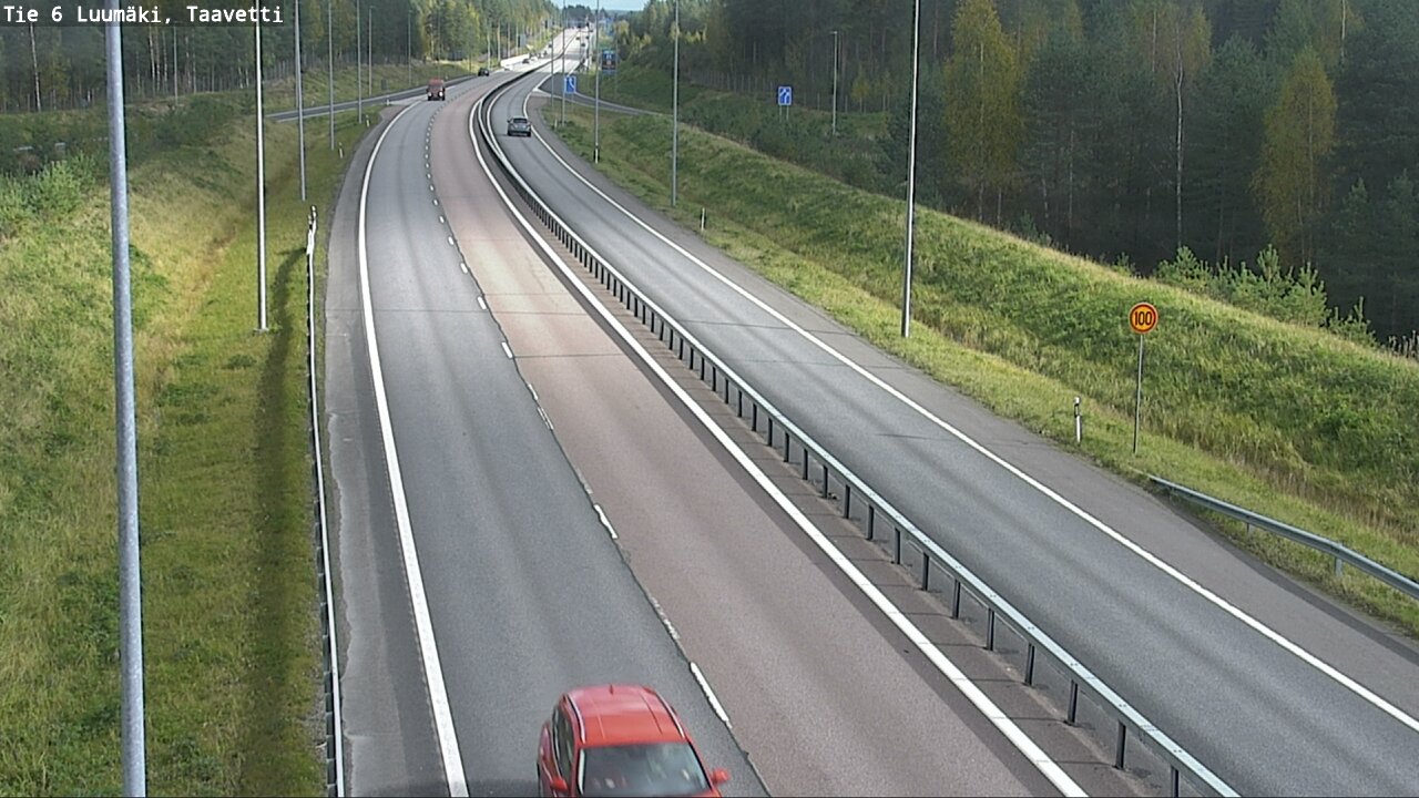 Weather Camera Image Road 6 Luumäki, Taavetti, Luumäki, Etelä-Karjala