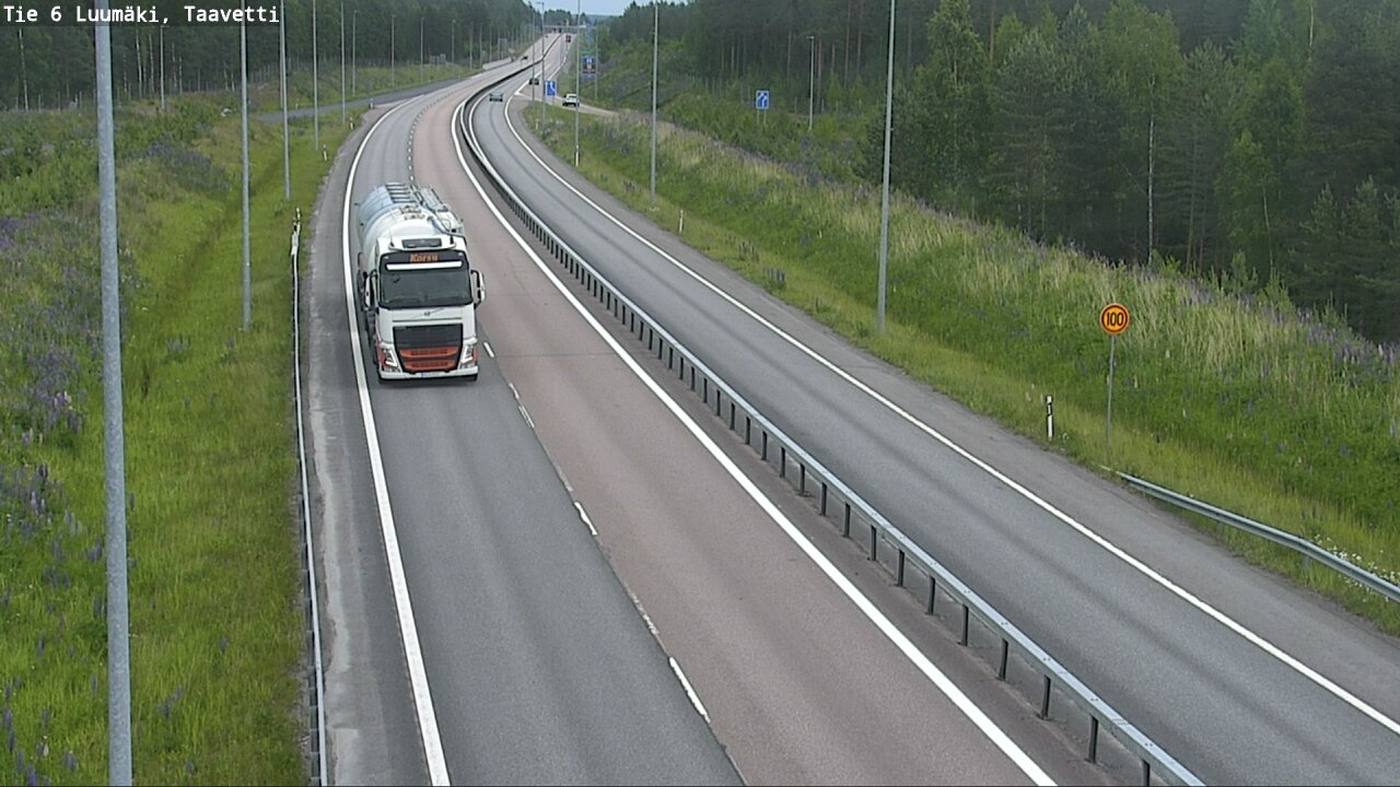 Kelikamerat Kuva Tie 6 Luumäki, Taavetti, Luumäki, Etelä-Karjala