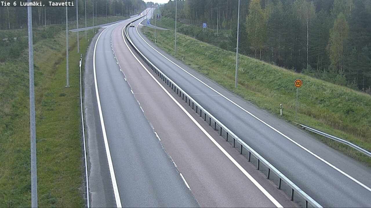 Kelikamerat Kuva Tie 6 Luumäki, Taavetti, Luumäki, Etelä-Karjala