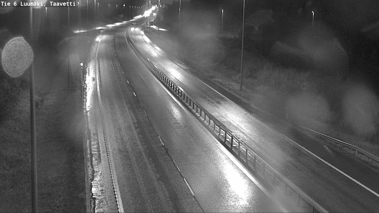 Weather Camera Image Road 6 Luumäki, Taavetti, Luumäki, Etelä-Karjala