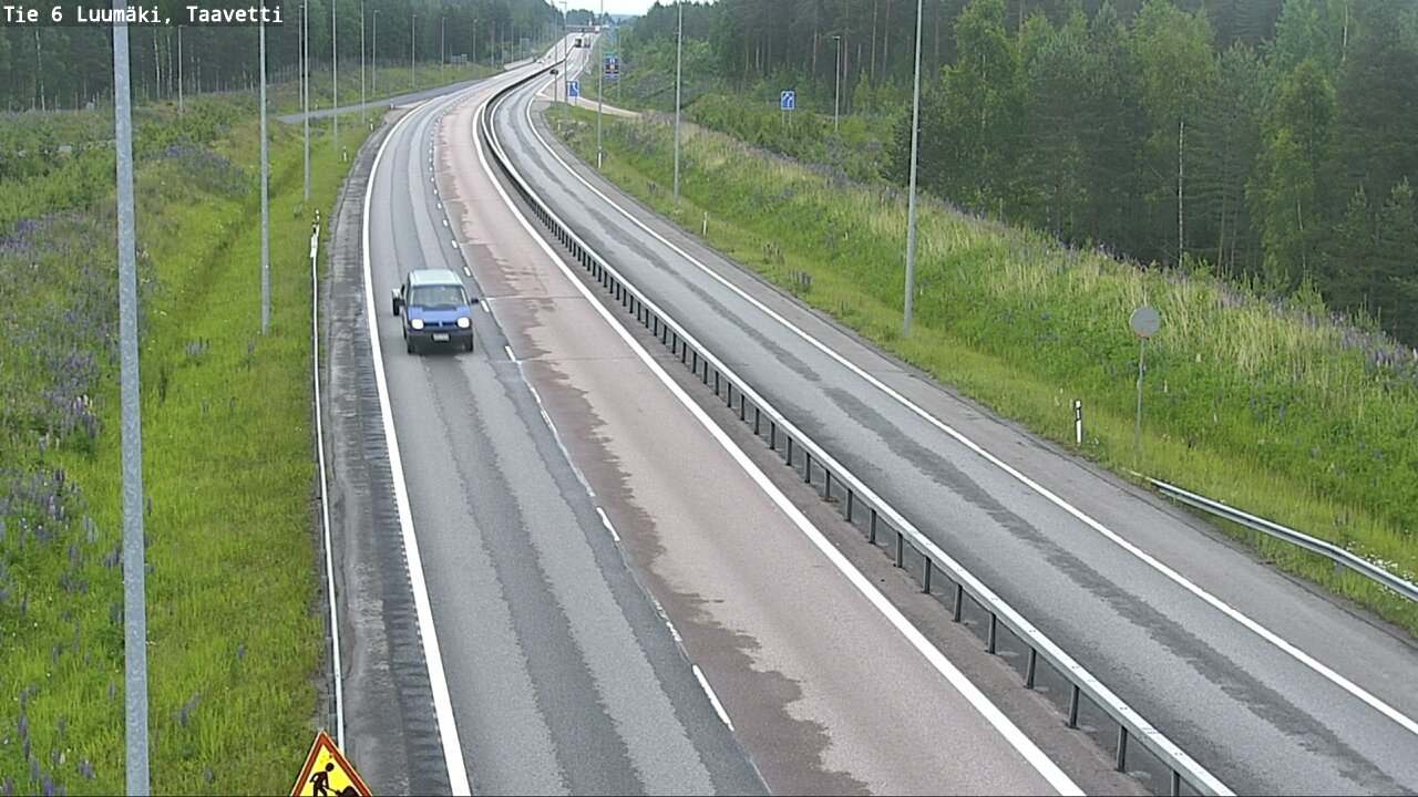 Kelikamerat Kuva Tie 6 Luumäki, Taavetti, Luumäki, Etelä-Karjala