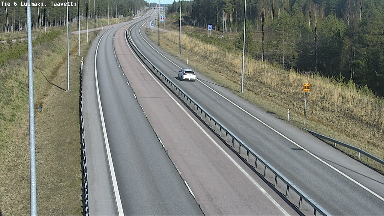 Weather Camera Image Road 6 Luumäki, Taavetti, Luumäki, Etelä-Karjala