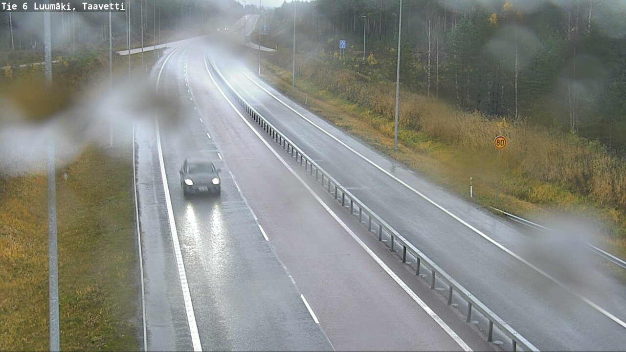 Weather Camera Image Road 6 Luumäki, Taavetti, Luumäki, Etelä-Karjala