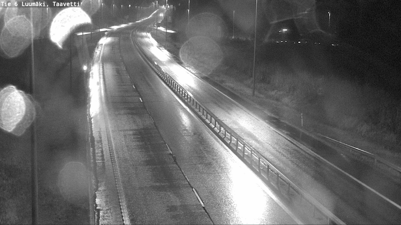 Weather Camera Image Road 6 Luumäki, Taavetti, Luumäki, Etelä-Karjala