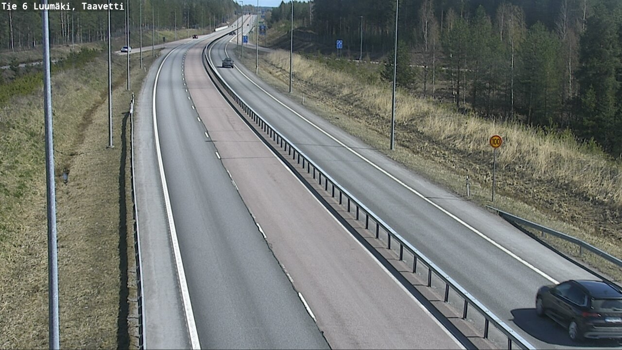 Weather Camera Image Road 6 Luumäki, Taavetti, Luumäki, Etelä-Karjala
