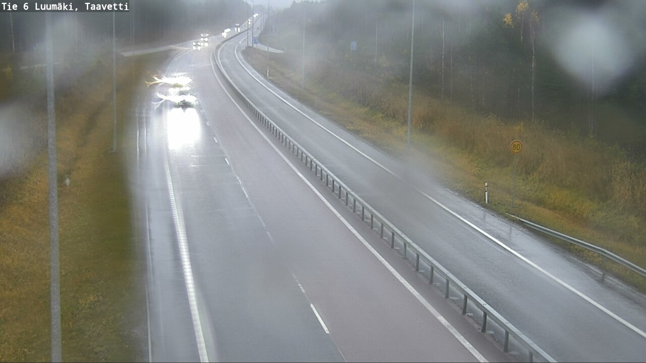 Weather Camera Image Väg 6 Luumäki, Taavetti, Luumäki, Etelä-Karjala