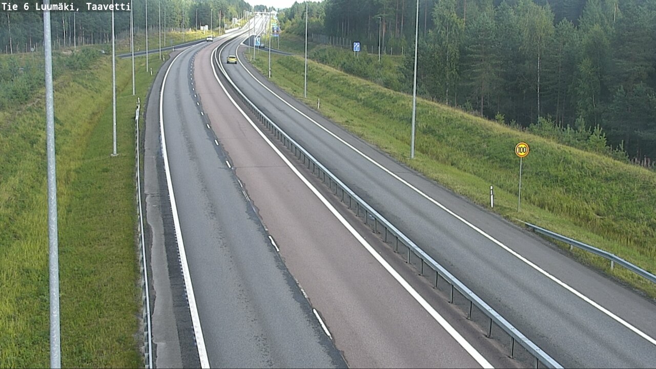 Kelikamerat Kuva Tie 6 Luumäki, Taavetti, Luumäki, Etelä-Karjala