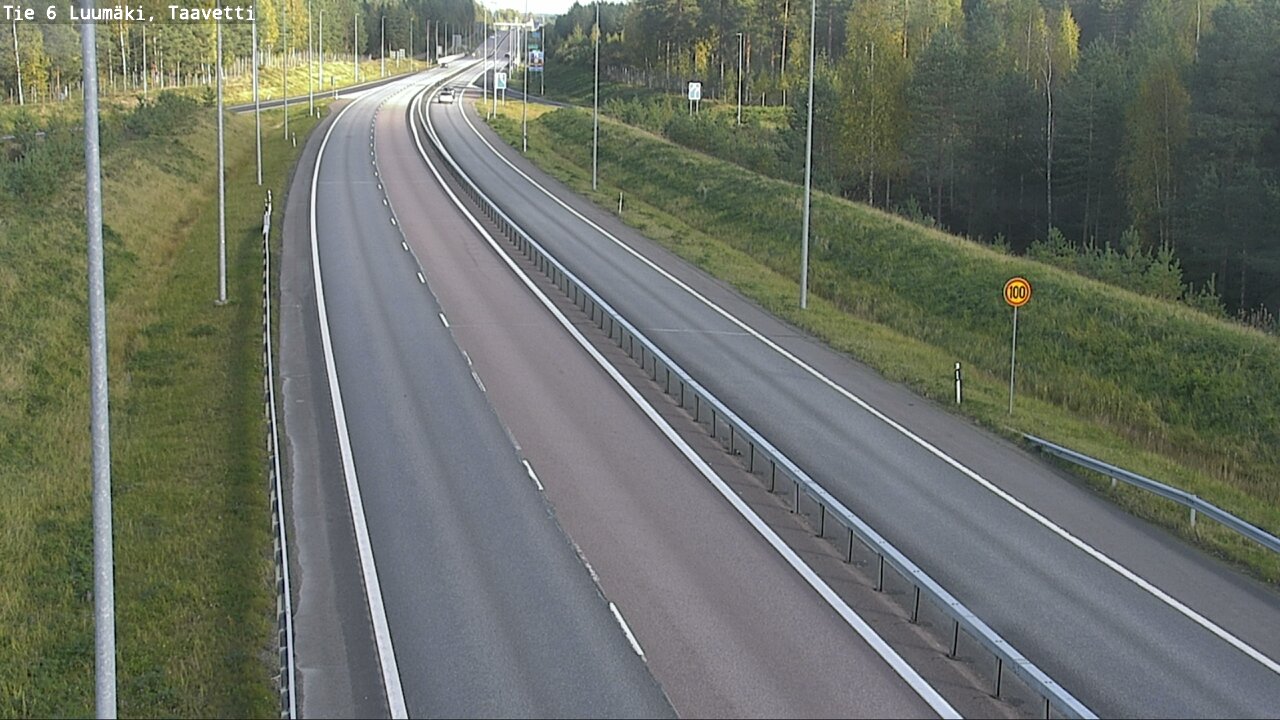 Weather Camera Image Road 6 Luumäki, Taavetti, Luumäki, Etelä-Karjala
