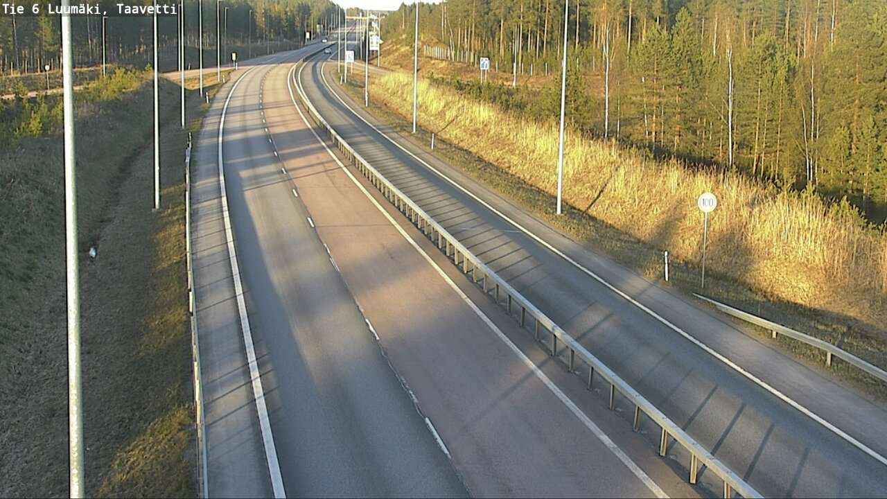 Weather Camera Image Road 6 Luumäki, Taavetti, Luumäki, Etelä-Karjala
