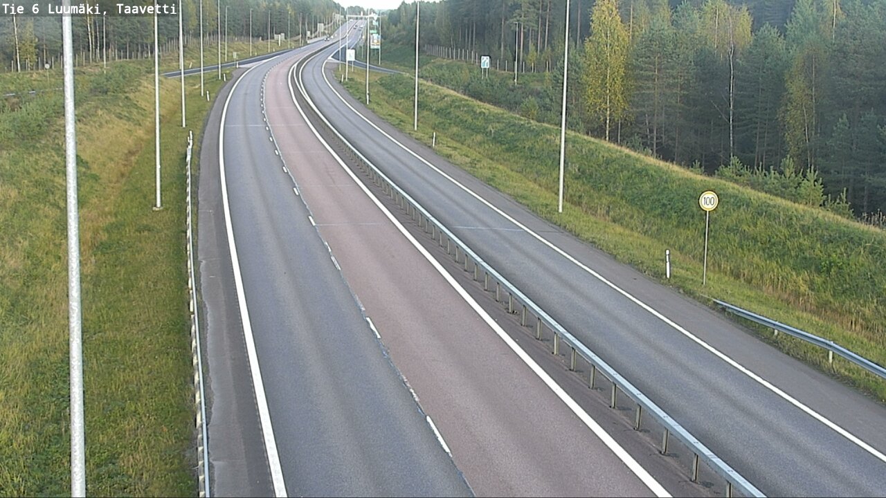 Weather Camera Image Road 6 Luumäki, Taavetti, Luumäki, Etelä-Karjala