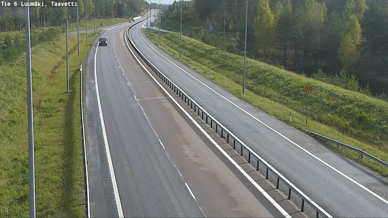Weather Camera Image Road 6 Luumäki, Taavetti, Luumäki, Etelä-Karjala