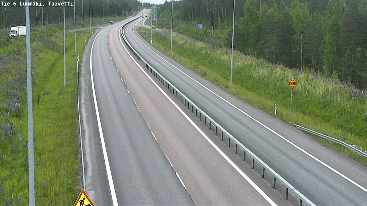 Kelikamerat Kuva Tie 6 Luumäki, Taavetti, Luumäki, Etelä-Karjala