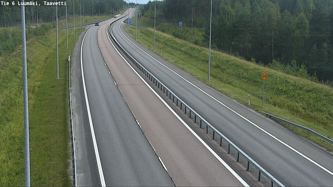 Kelikamerat Kuva Tie 6 Luumäki, Taavetti, Luumäki, Etelä-Karjala