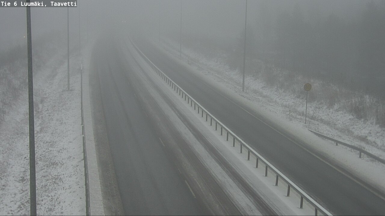 Weather Camera Image Väg 6 Luumäki, Taavetti, Luumäki, Etelä-Karjala