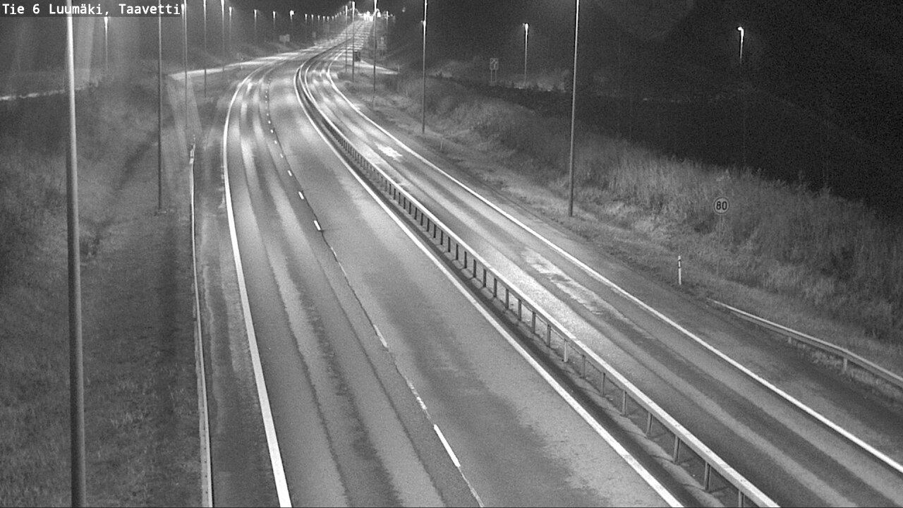 Weather Camera Image Road 6 Luumäki, Taavetti, Luumäki, Etelä-Karjala