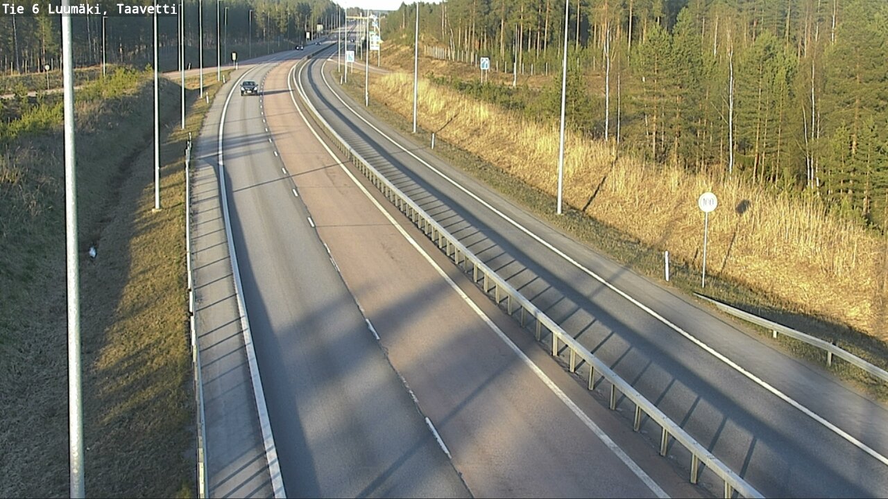 Weather Camera Image Road 6 Luumäki, Taavetti, Luumäki, Etelä-Karjala