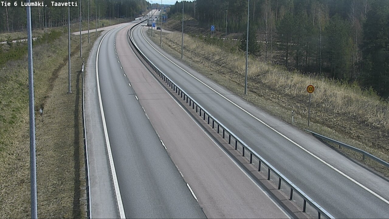 Weather Camera Image Road 6 Luumäki, Taavetti, Luumäki, Etelä-Karjala