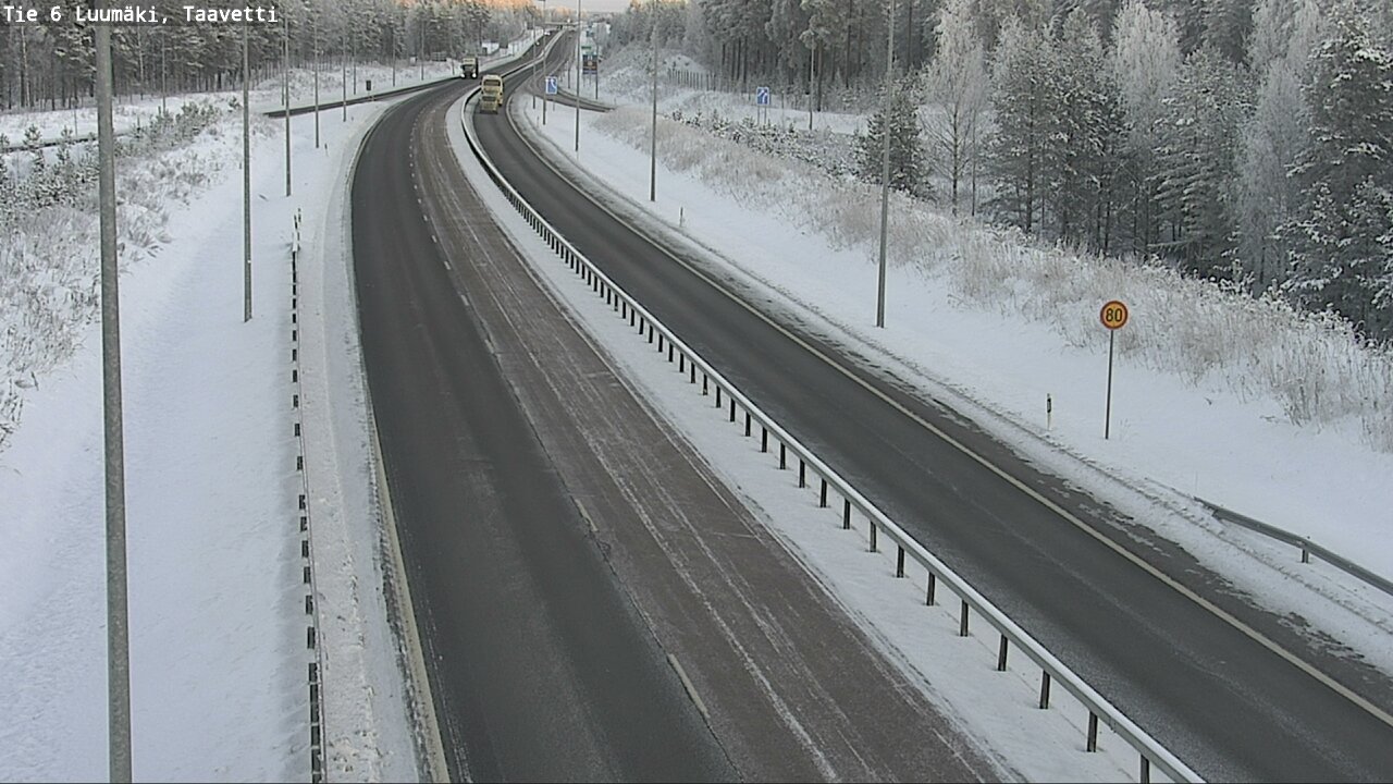 Kelikamerat Kuva Tie 6 Luumäki, Taavetti, Luumäki, Etelä-Karjala