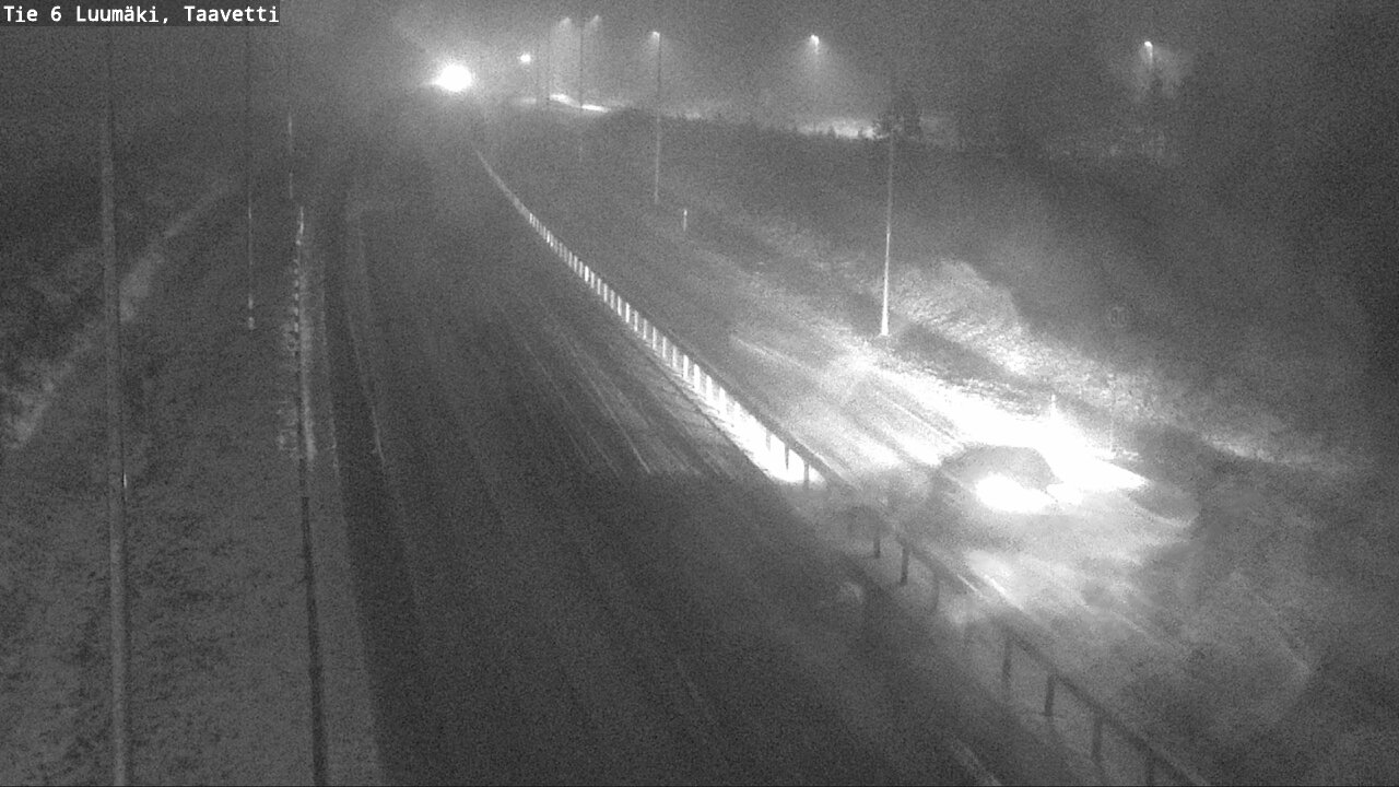 Weather Camera Image Väg 6 Luumäki, Taavetti, Luumäki, Etelä-Karjala
