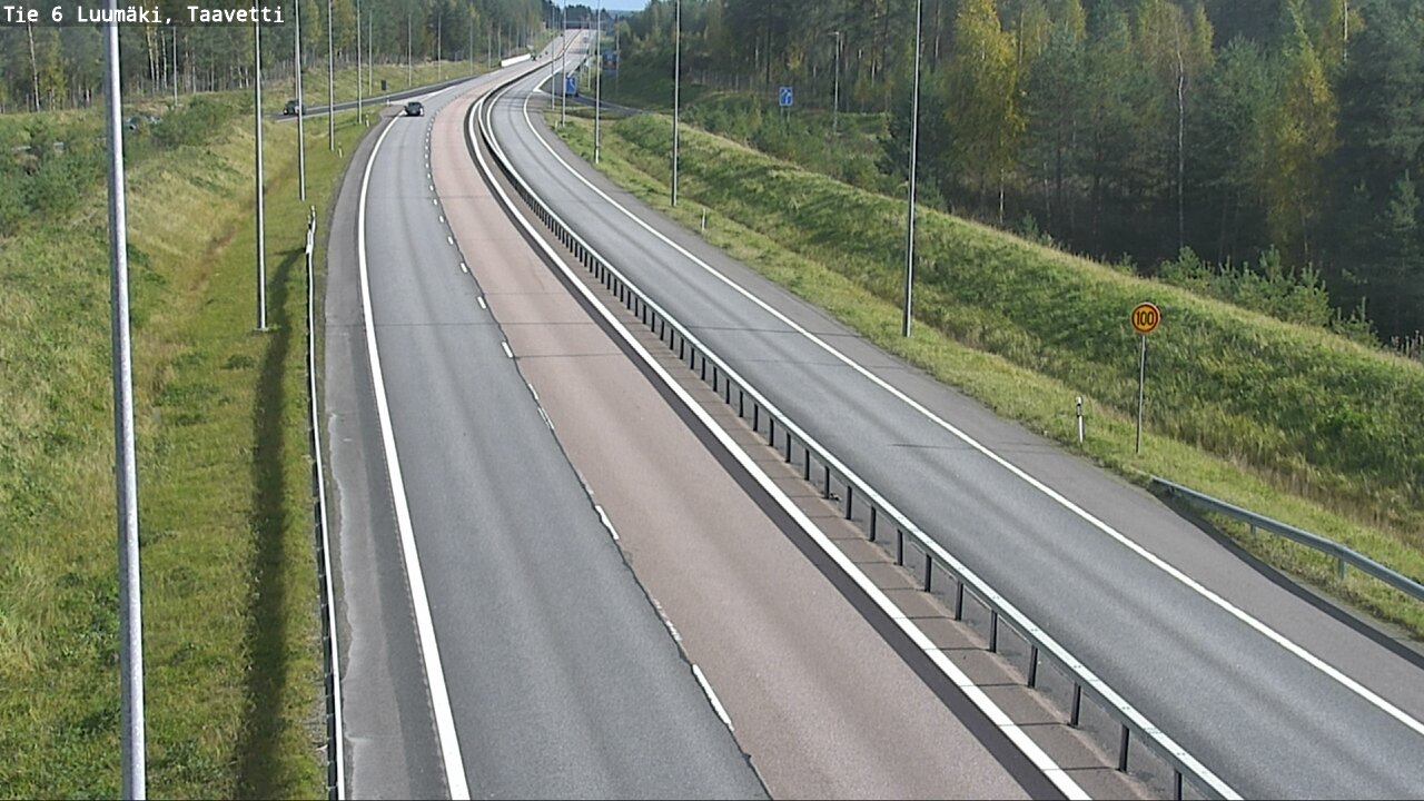 Weather Camera Image Road 6 Luumäki, Taavetti, Luumäki, Etelä-Karjala