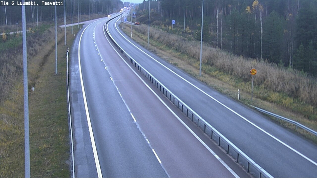 Kelikamerat Kuva Tie 6 Luumäki, Taavetti, Luumäki, Etelä-Karjala