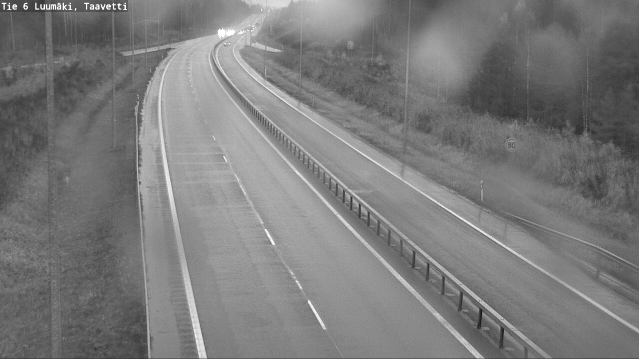 Weather Camera Image Road 6 Luumäki, Taavetti, Luumäki, Etelä-Karjala