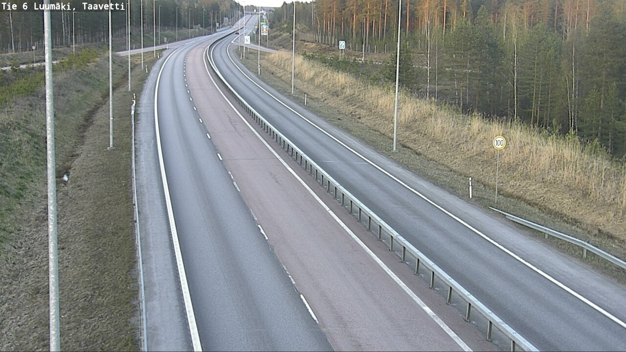 Weather Camera Image Road 6 Luumäki, Taavetti, Luumäki, Etelä-Karjala