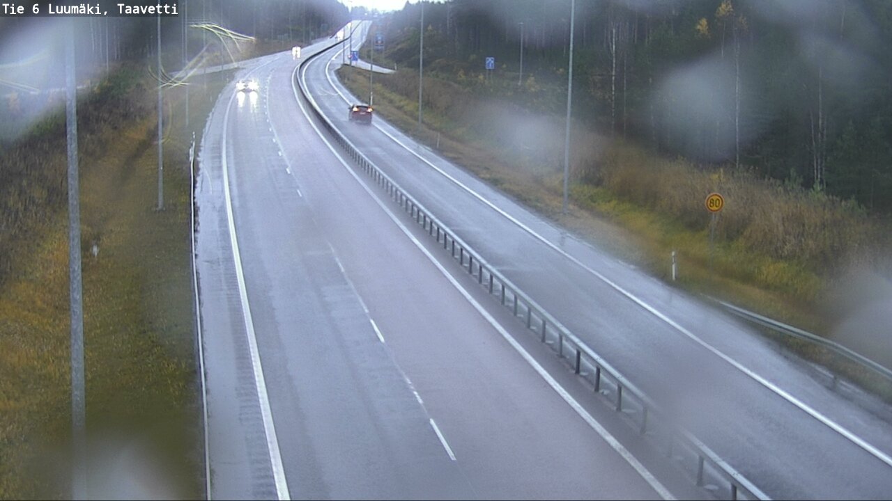 Weather Camera Image Road 6 Luumäki, Taavetti, Luumäki, Etelä-Karjala