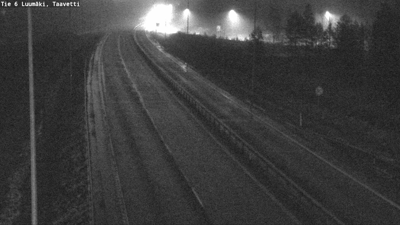Weather Camera Image Road 6 Luumäki, Taavetti, Luumäki, Etelä-Karjala