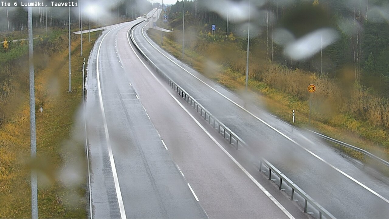 Weather Camera Image Väg 6 Luumäki, Taavetti, Luumäki, Etelä-Karjala