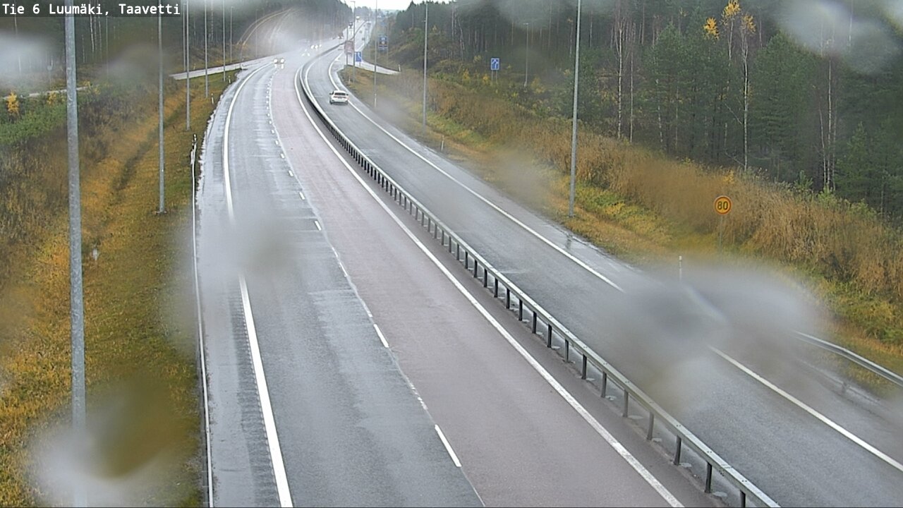 Weather Camera Image Väg 6 Luumäki, Taavetti, Luumäki, Etelä-Karjala