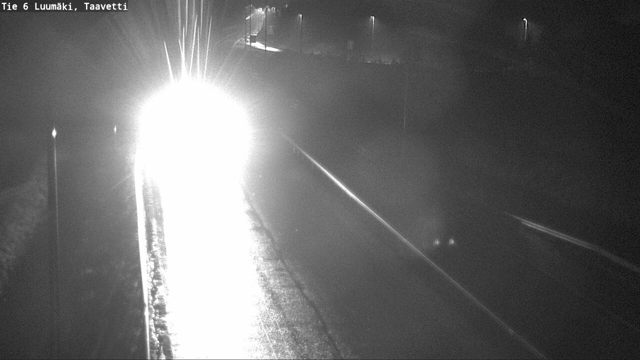 Weather Camera Image Road 6 Luumäki, Taavetti, Luumäki, Etelä-Karjala