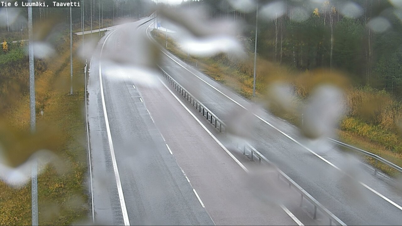 Weather Camera Image Road 6 Luumäki, Taavetti, Luumäki, Etelä-Karjala