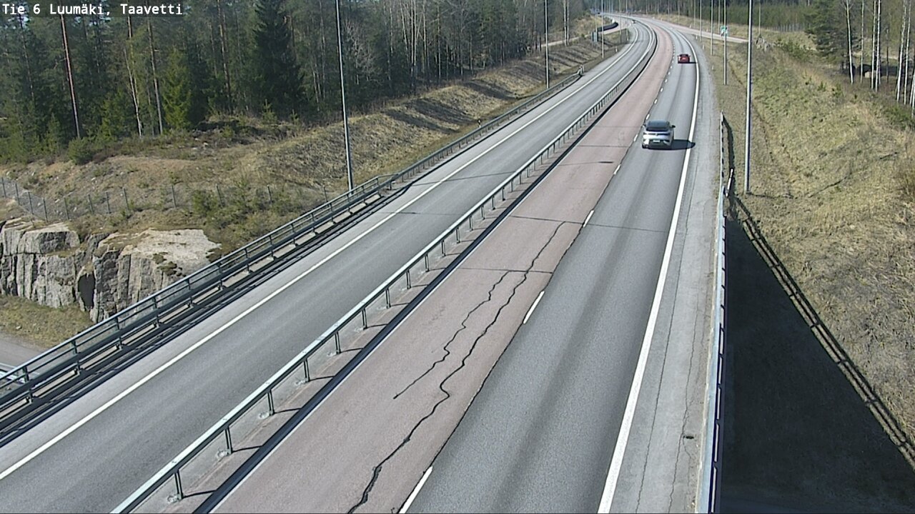 Kelikamerat Kuva Tie 6 Luumäki, Taavetti, Luumäki, Etelä-Karjala
