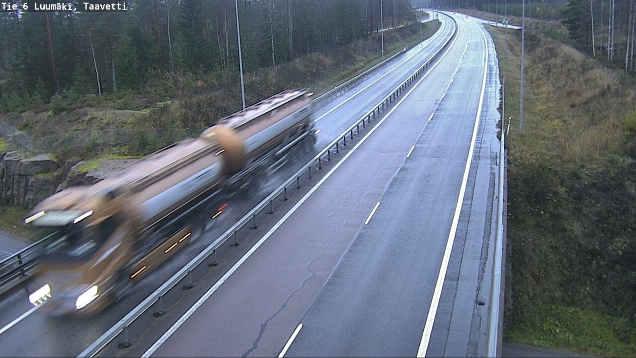 Weather Camera Image Väg 6 Luumäki, Taavetti, Luumäki, Etelä-Karjala