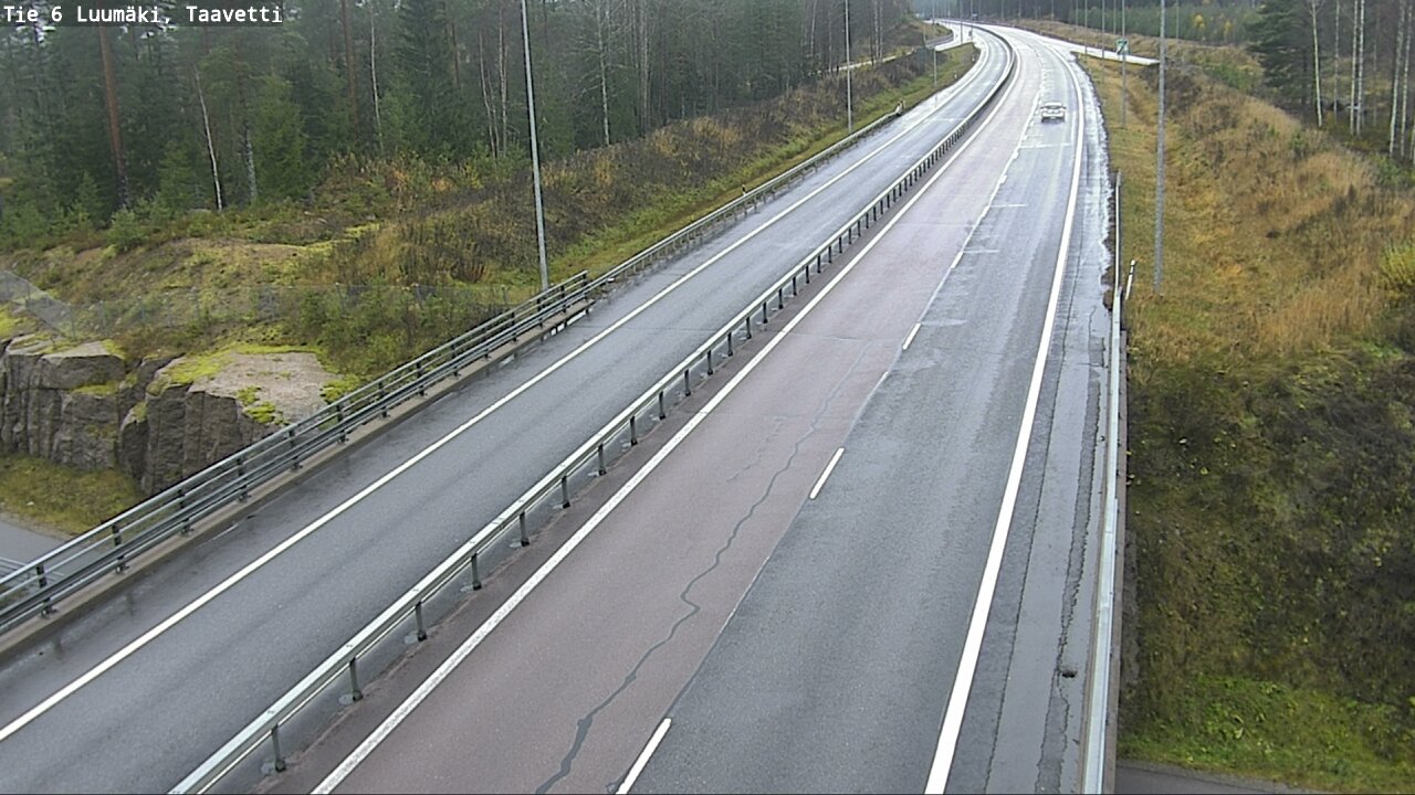 Weather Camera Image Väg 6 Luumäki, Taavetti, Luumäki, Etelä-Karjala