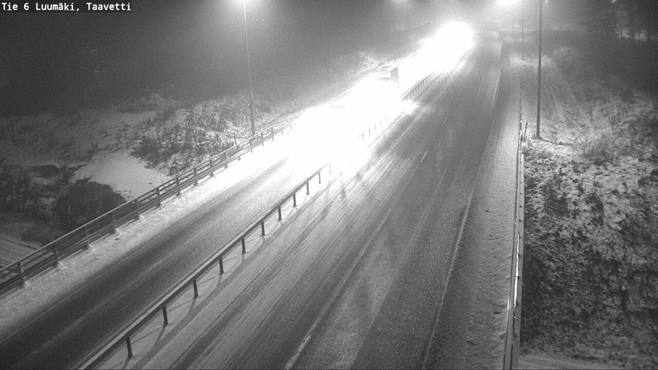 Weather Camera Image Road 6 Luumäki, Taavetti, Luumäki, Etelä-Karjala