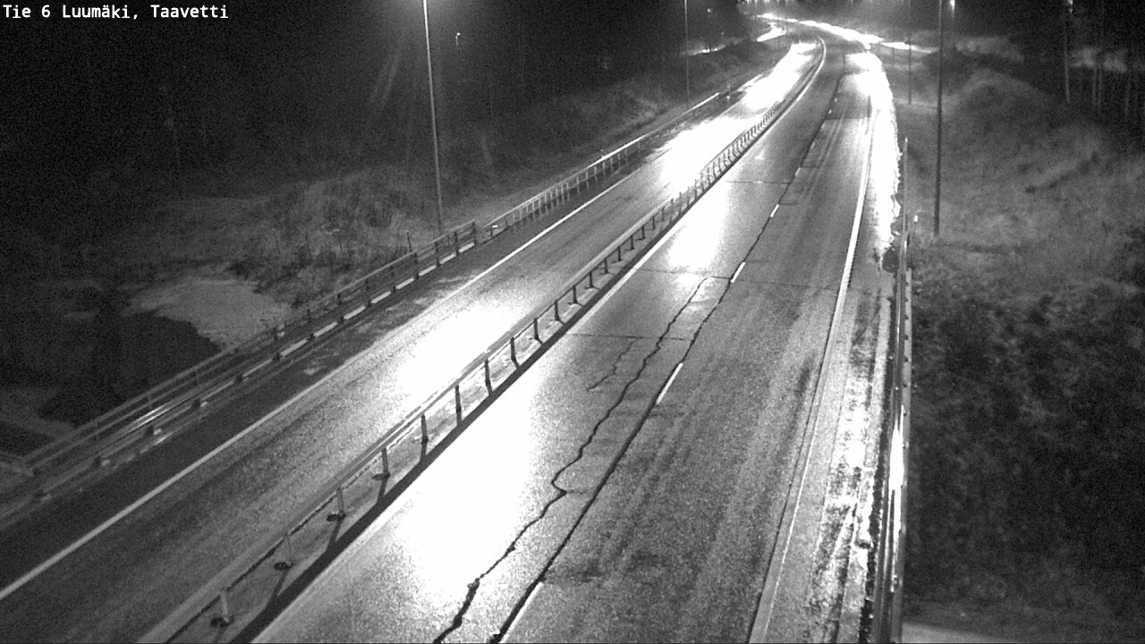 Weather Camera Image Väg 6 Luumäki, Taavetti, Luumäki, Etelä-Karjala