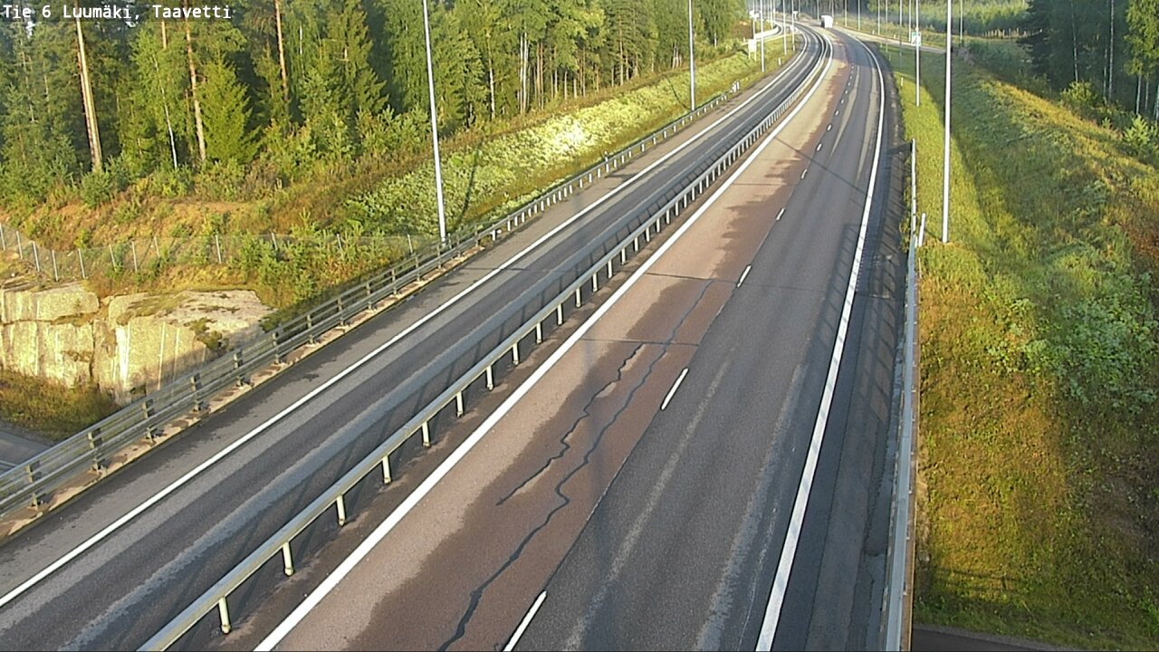 Kelikamerat Kuva Tie 6 Luumäki, Taavetti, Luumäki, Etelä-Karjala