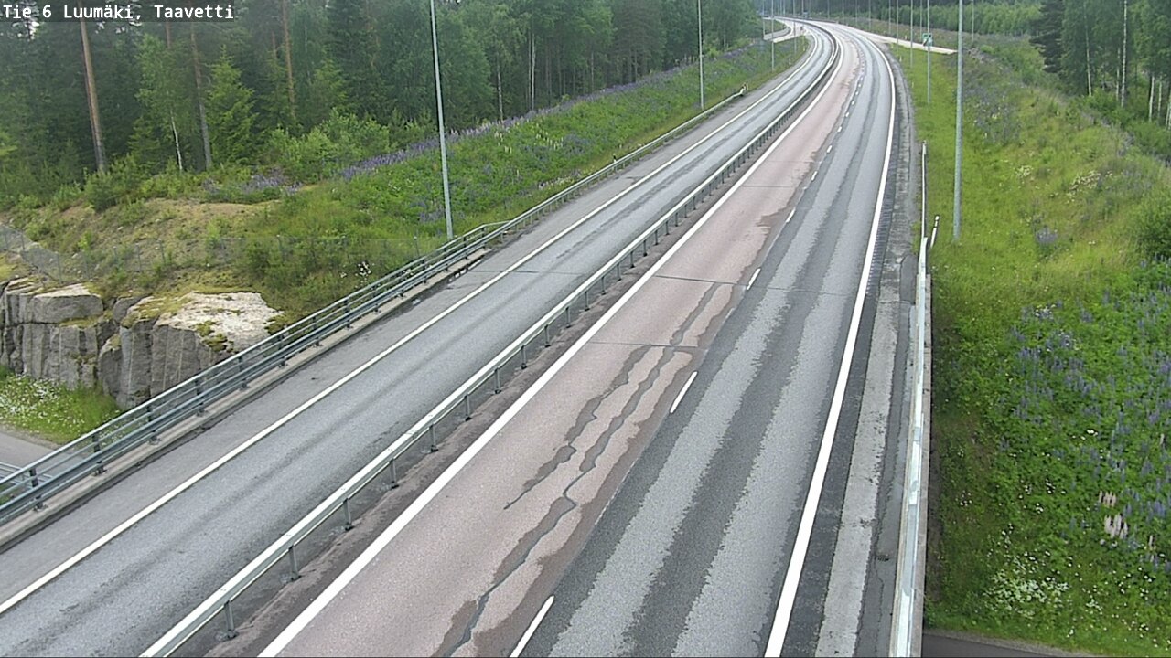 Kelikamerat Kuva Tie 6 Luumäki, Taavetti, Luumäki, Etelä-Karjala