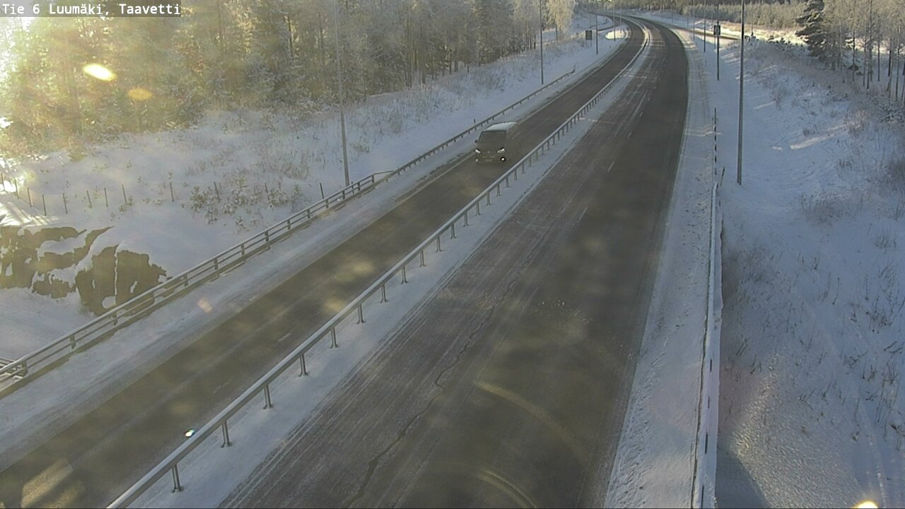 Kelikamerat Kuva Tie 6 Luumäki, Taavetti, Luumäki, Etelä-Karjala