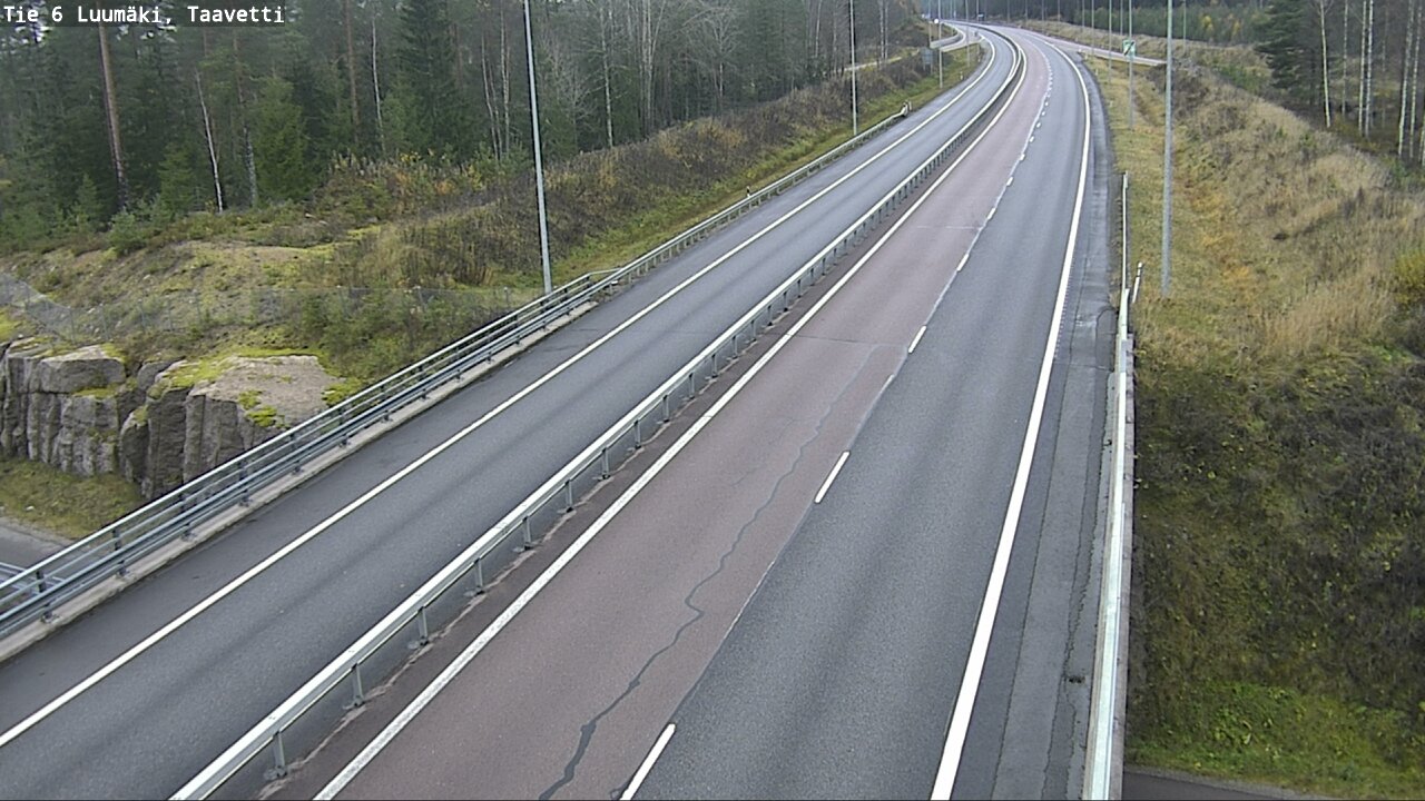 Kelikamerat Kuva Tie 6 Luumäki, Taavetti, Luumäki, Etelä-Karjala