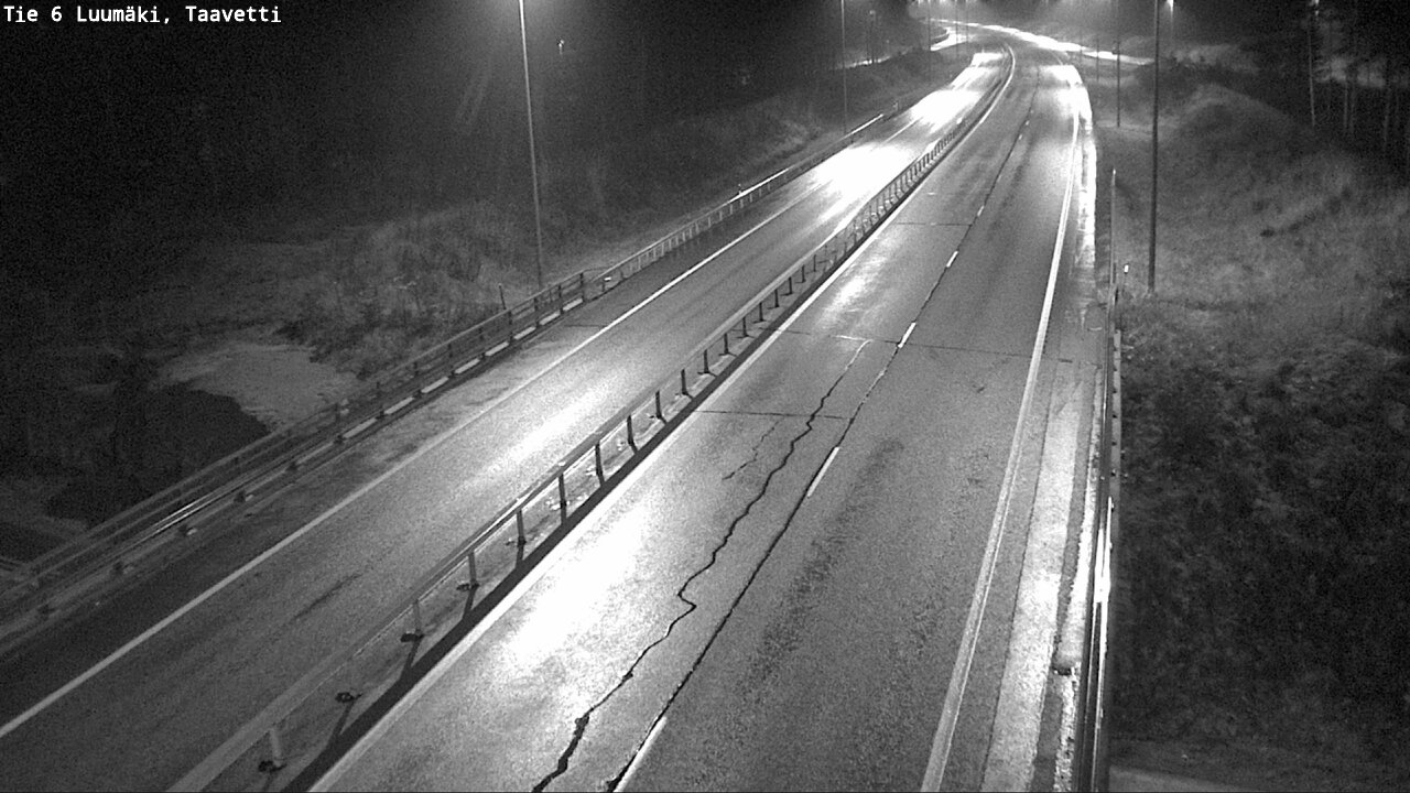 Weather Camera Image Väg 6 Luumäki, Taavetti, Luumäki, Etelä-Karjala