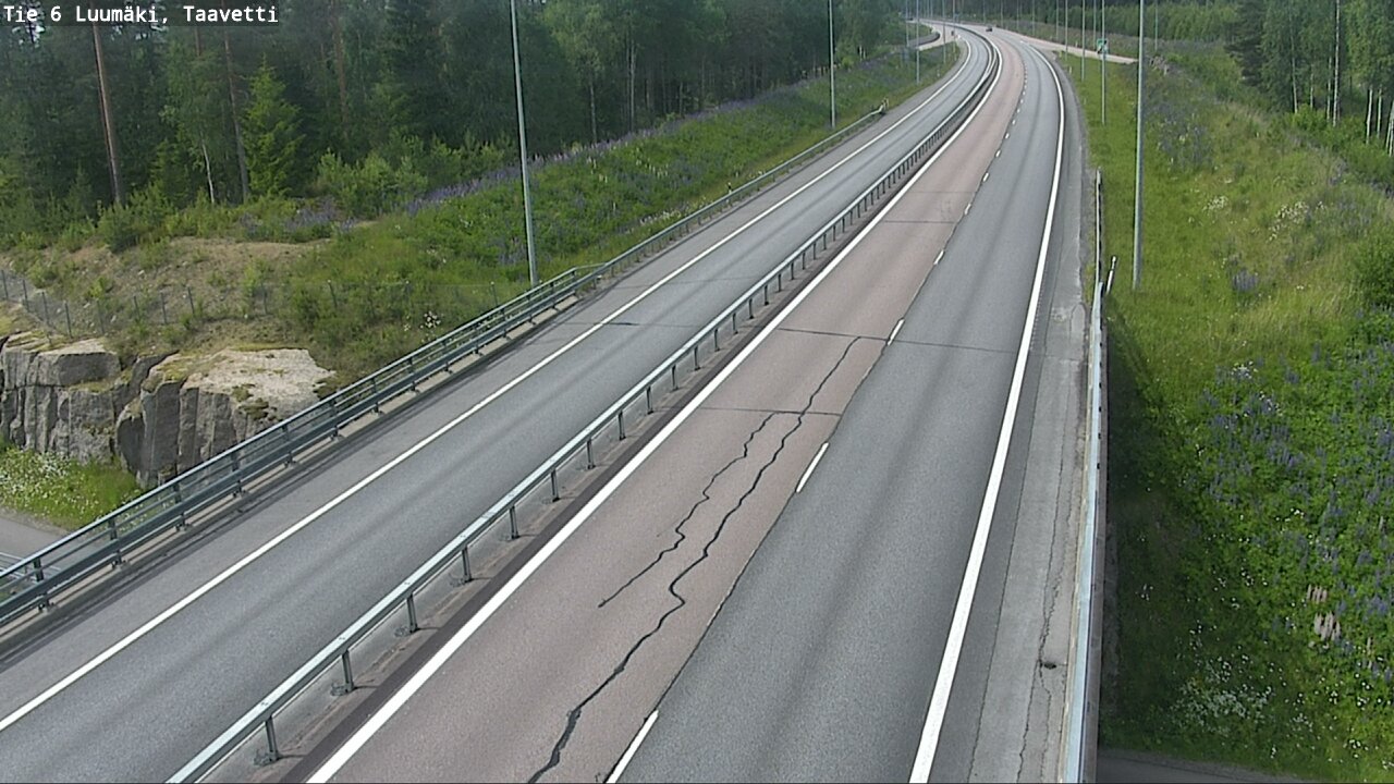 Kelikamerat Kuva Tie 6 Luumäki, Taavetti, Luumäki, Etelä-Karjala