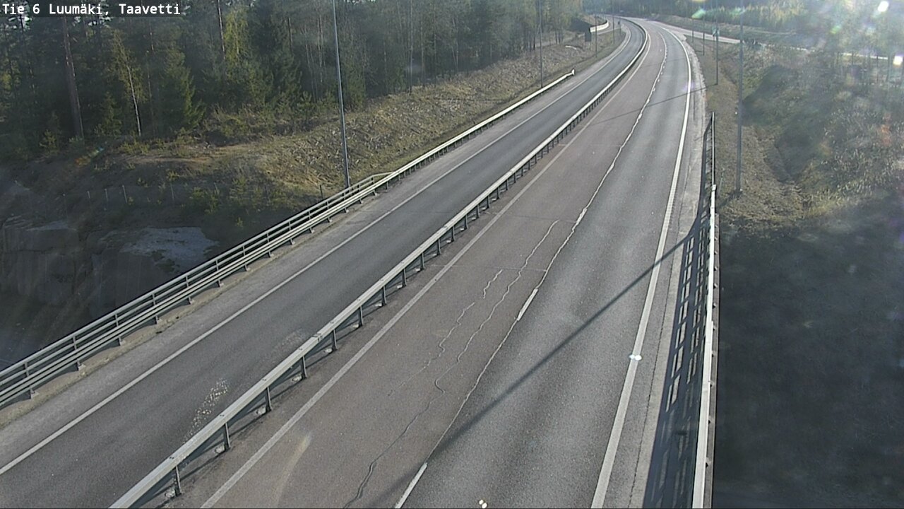 Kelikamerat Kuva Tie 6 Luumäki, Taavetti, Luumäki, Etelä-Karjala