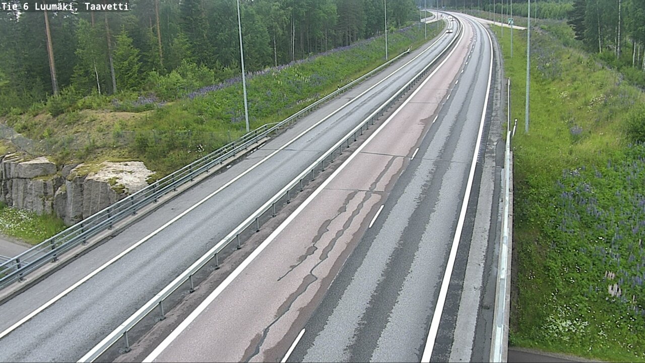 Kelikamerat Kuva Tie 6 Luumäki, Taavetti, Luumäki, Etelä-Karjala